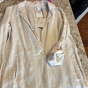 Halston Heritage Light Beige Blazer